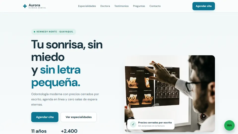 Agenda para consultorio
